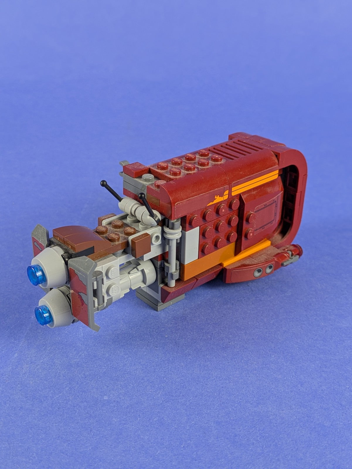 LEGO Star Wars Rey's Speeder 75099 Incomplete Set Pre-Owned