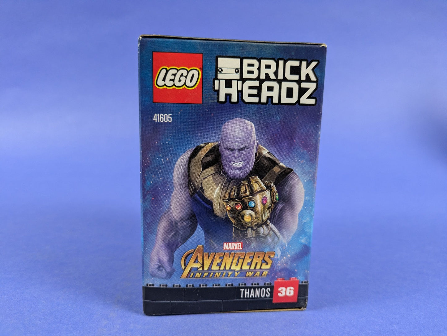 Lego BrickHeadz: Super Heroes: Avengers Infinity War: Thanos Set 41605 BRAND NEW