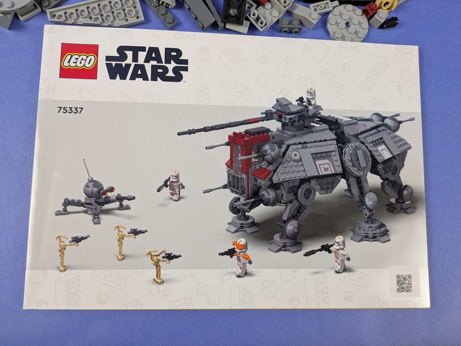 LEGO Star Wars AT-TE Walker 75337 Complete Set Pre-Owned