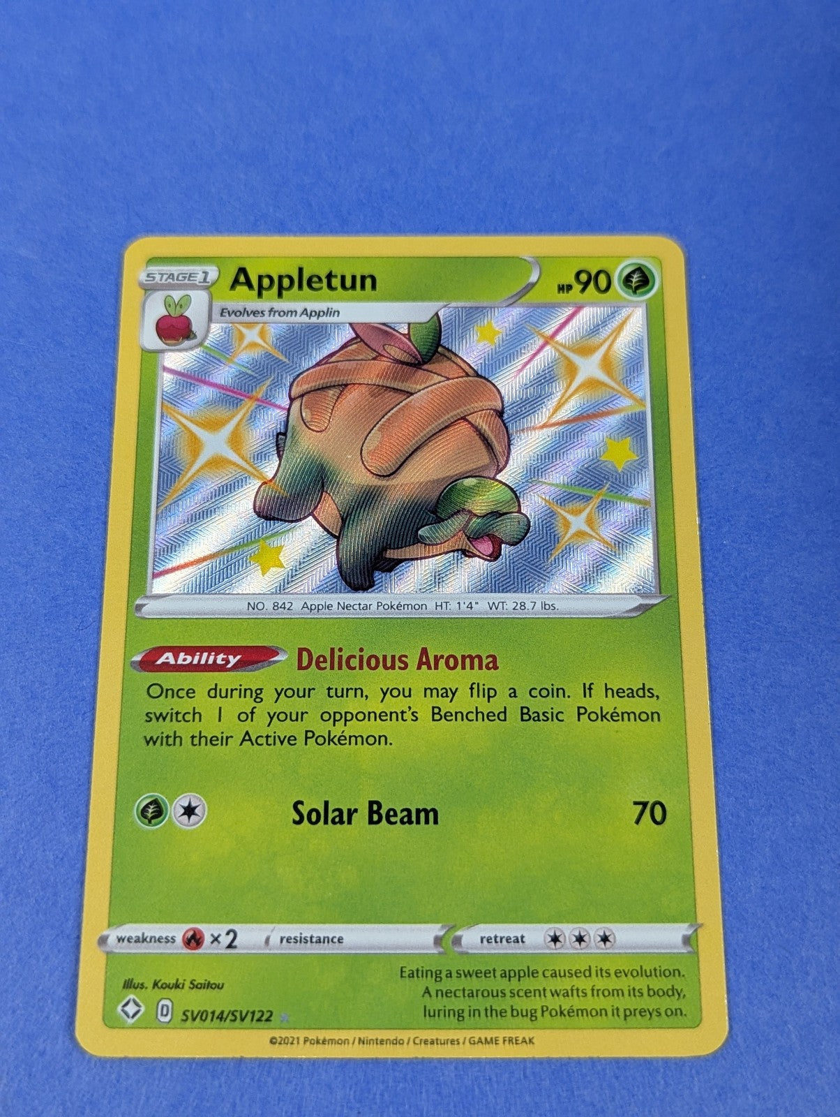 Appletun - SV014/SV122 - Shiny Rare Holo Shining Fates - Pokemon - LP