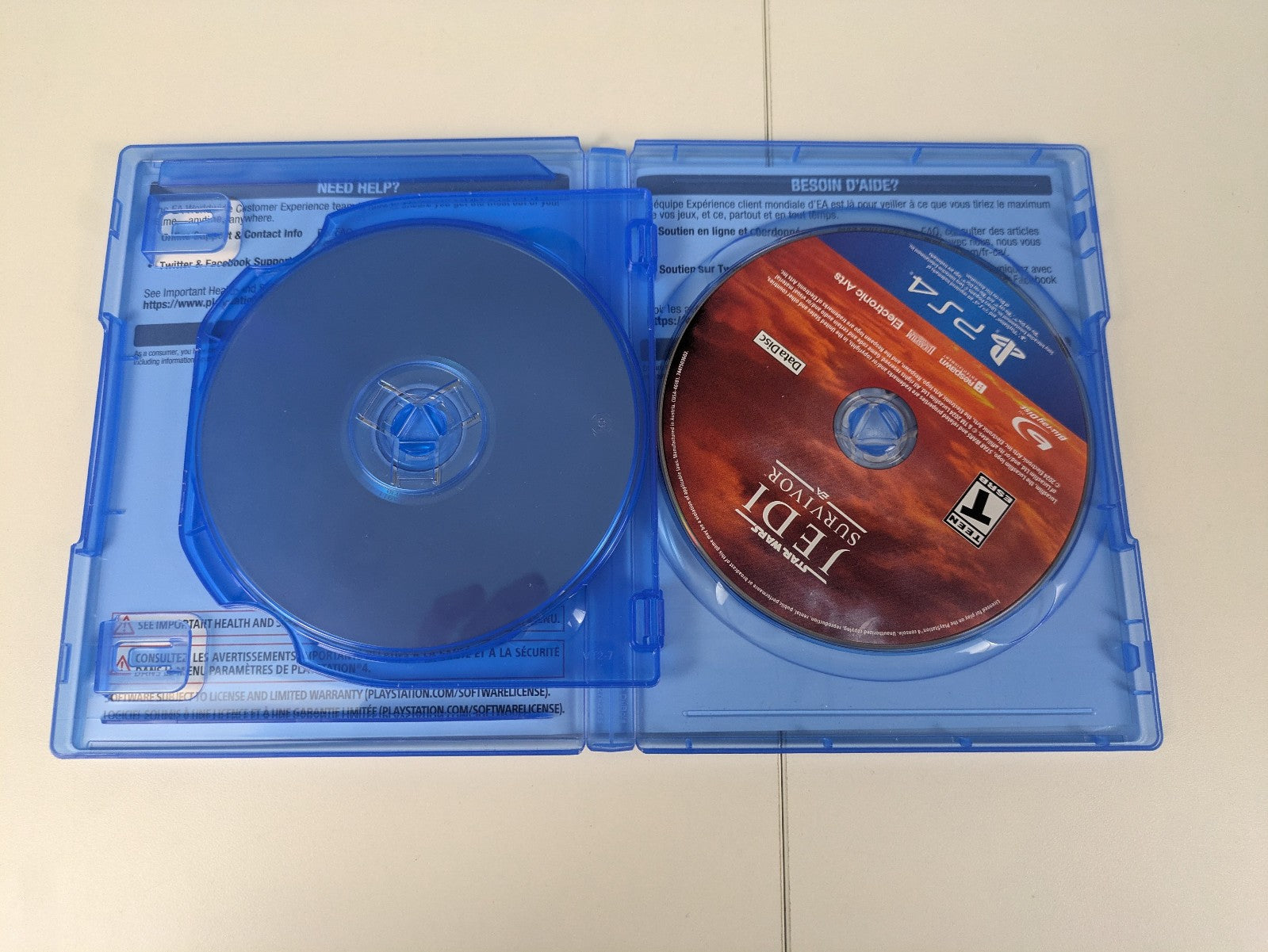 Star Wars: Jedi Survivor (PS4, 2023) CIB
