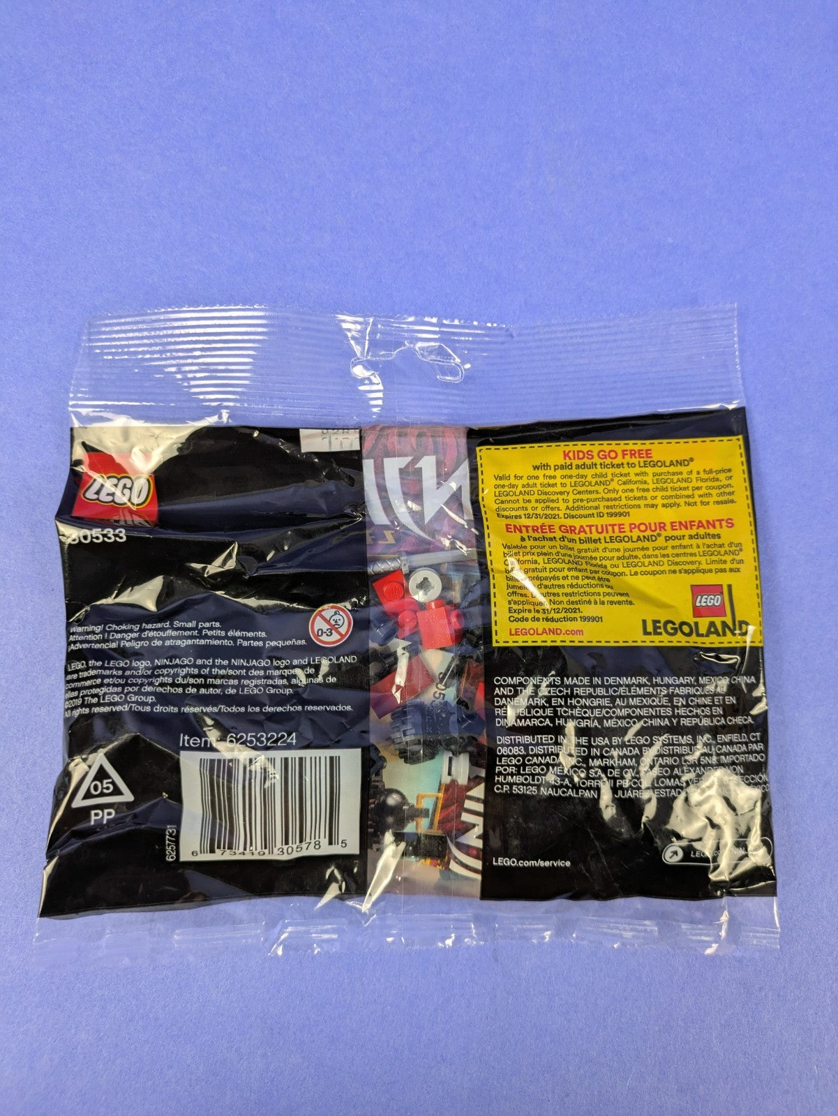LEGO NINJAGO Legacy Sam-X Polybag 30533