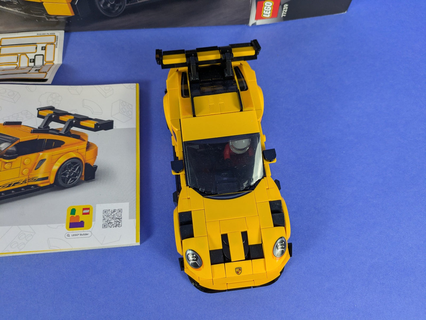 Lego SPEED CHAMPIONS: Porsche 911 GT3 RS Set 77239 Complete Set