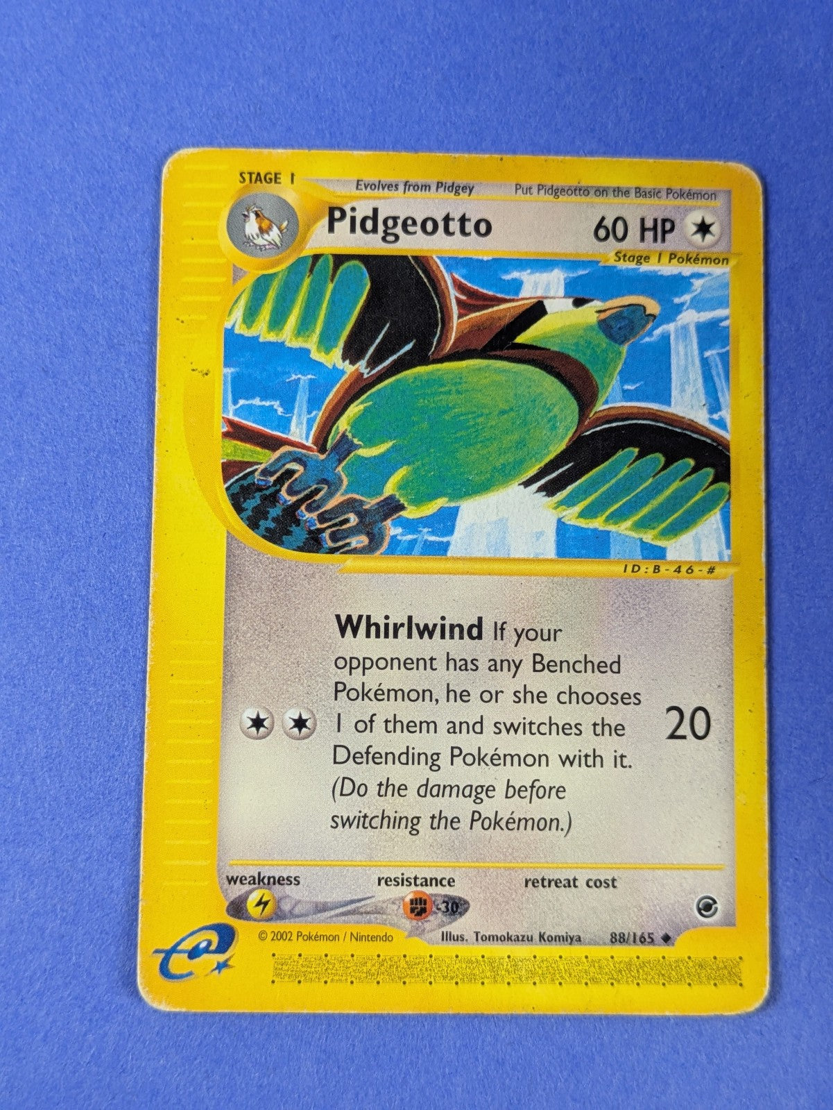 Pidgeotto - 88/165 - Uncommon Expedition - Pokemon Card - HP