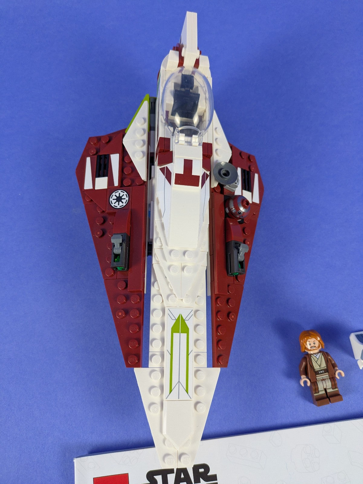 Lego Star Wars: Obi-Wan Kenobi's Jedi Starfighter Set 75333 Incomplete Set