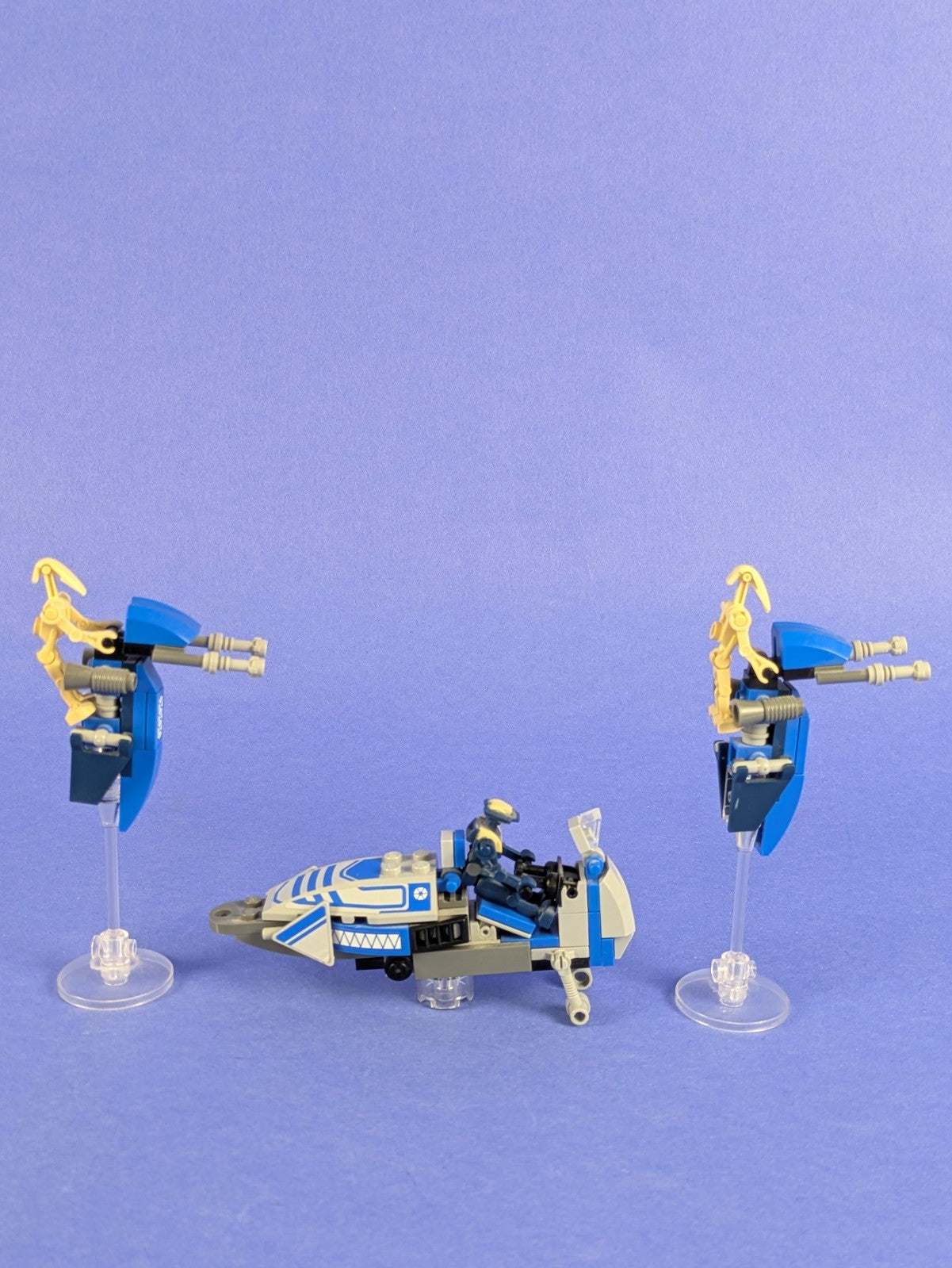 LEGO Star Wars Mace Windu's Jedi Starfighter 7868 Complete Set Pre-Owned