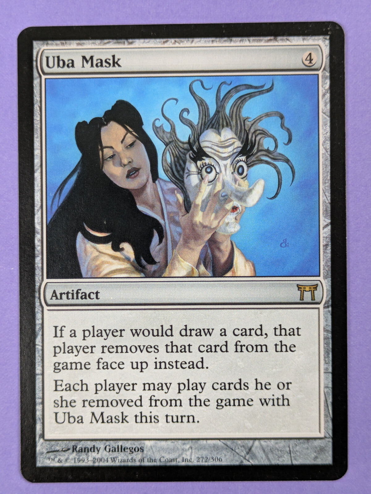 MTG Magic The Gathering: Champions of Kamigawa: Uba Mask #272/306 Rare - NM