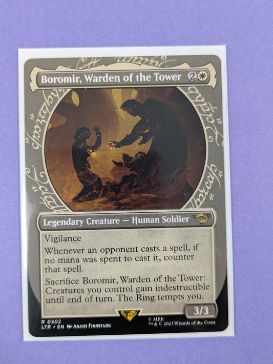 MTG: The Lord of the Rings: Boromir, Warden of the Tower #0302 Rare - NM