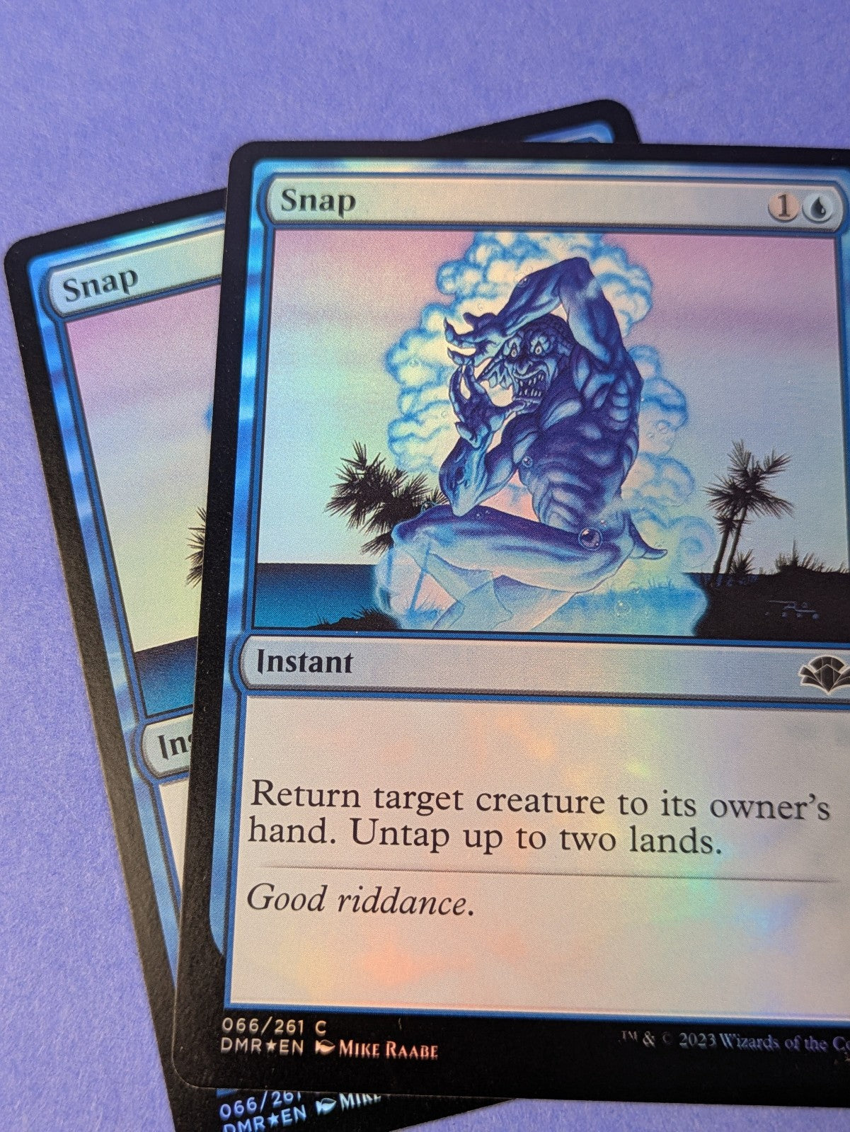 MTG Magic: Dominaria Remastered: Snap Foil #066/261 Common - NM