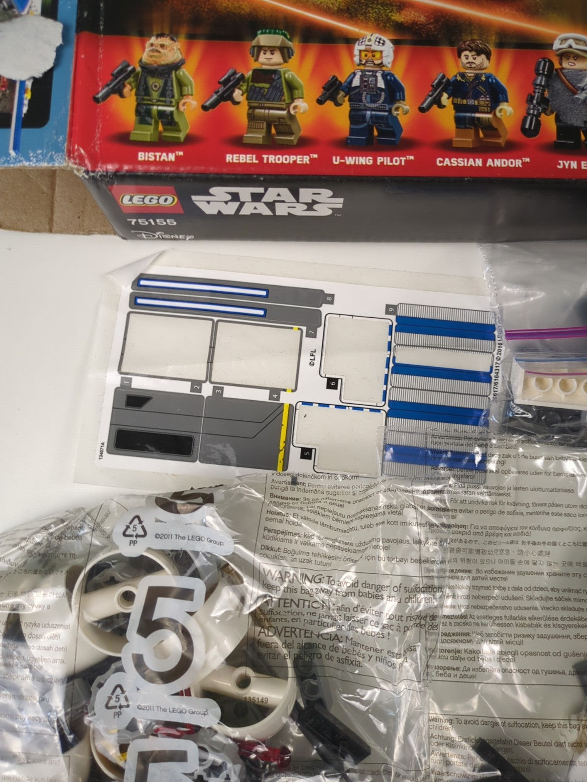Lego Star Wars: Rogue One: Rebel U-Wing Fighter Set 75155