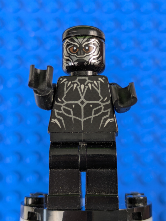 Lego Super Heroes: Black Panther - Reddish Brown Eyes sh0466 Set 76103