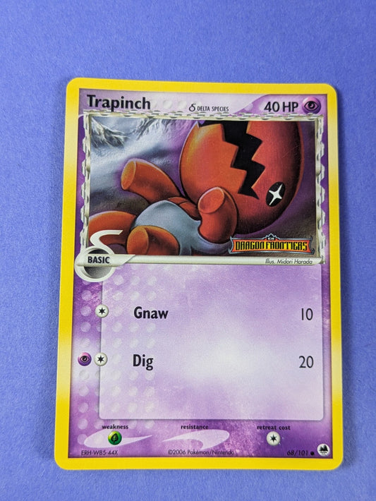 Trapinch - 68/101 - Common Reverse Holo Ex Dragon Frontiers - Pokemon - LP