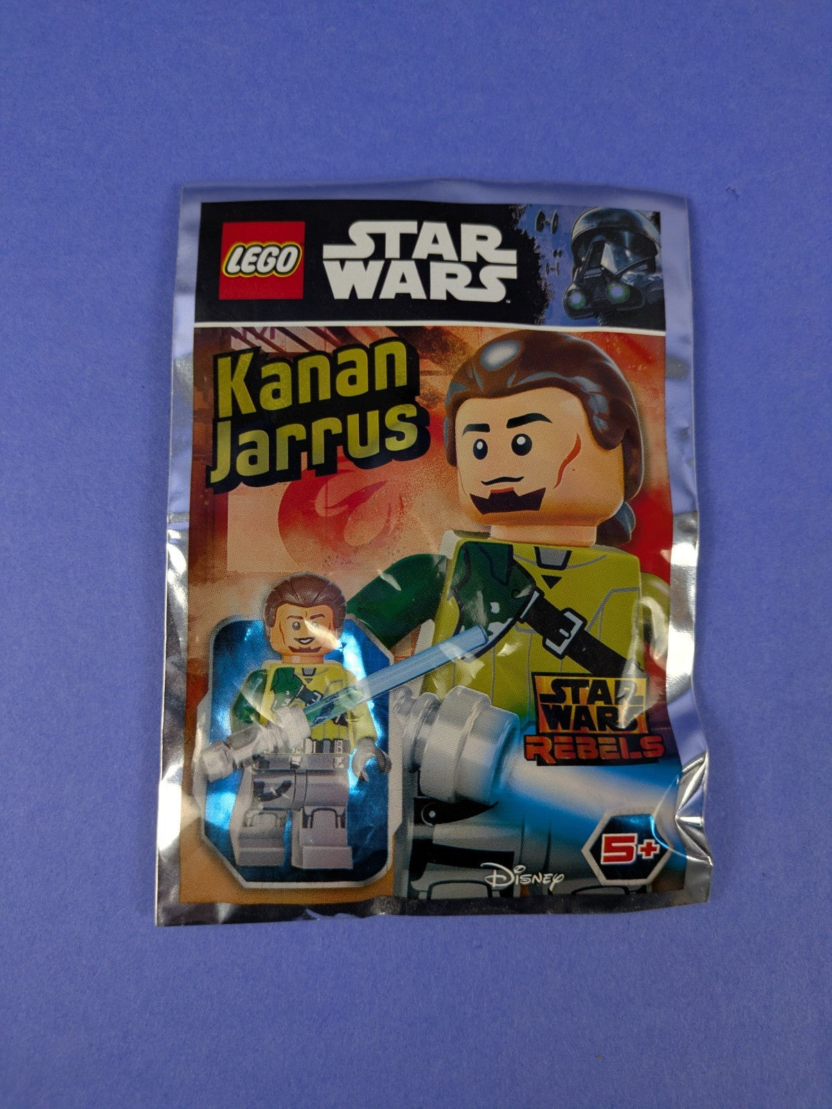 LEGO Star Wars Kanan Jarrus foil pack 911719 New Old Stock (NOS) Factory Sealed