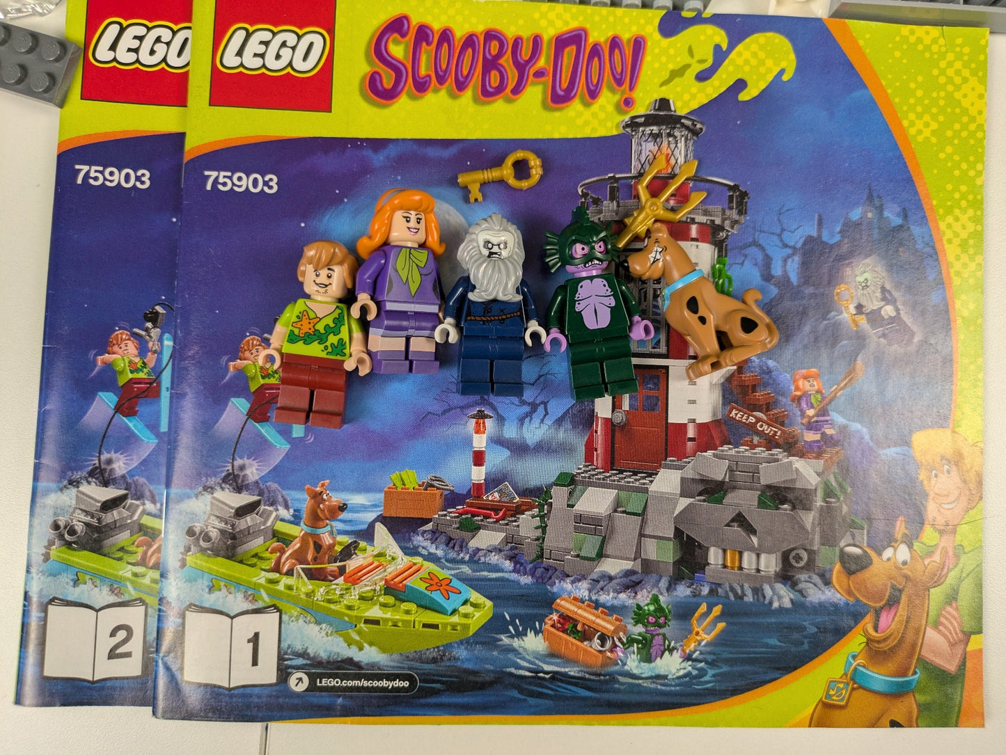 Lego Scooby-Doo: Haunted Lighthouse Set 75903 - w/ Instructions