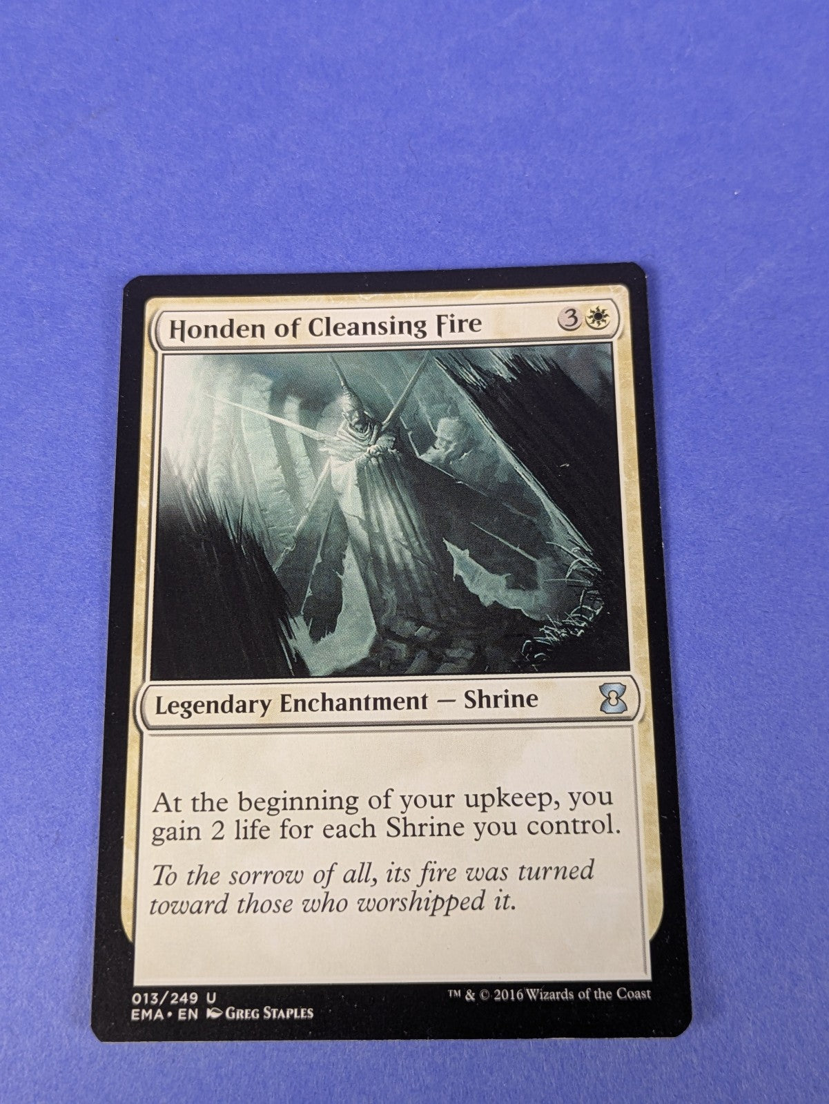 MTG Magic: Eternal Masters: Honden of Cleansing Fire #111/274 Uncommon - NM