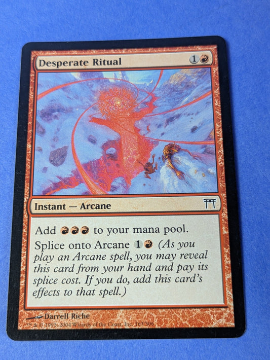 MTG Magic: Champions of Kamigawa: Desperate Ritual #163/306 - NM