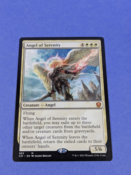 MTG Magic: Commander 2021: Angel of Serenity #083 Mythic - NM