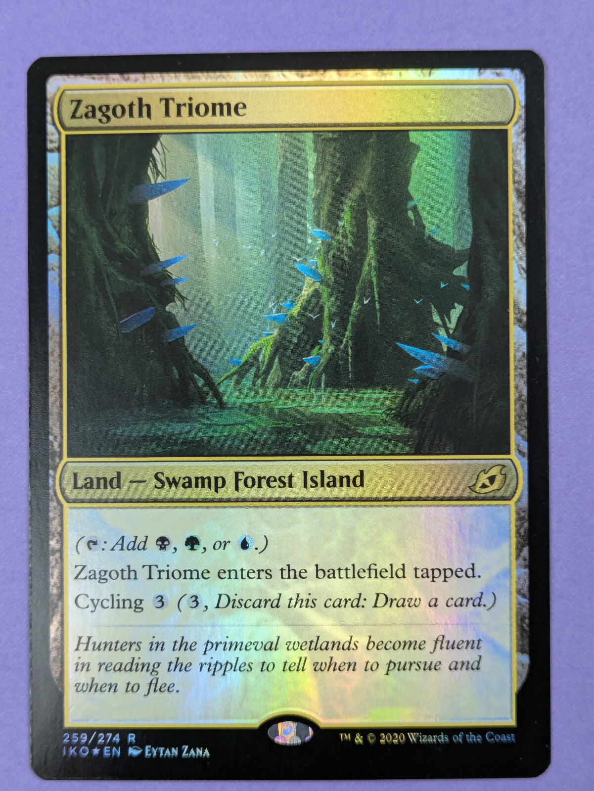 MTG Magic: Ikoria: Lair of Behemoths: Zagoth Triome Foil #259/274 Rare - NM