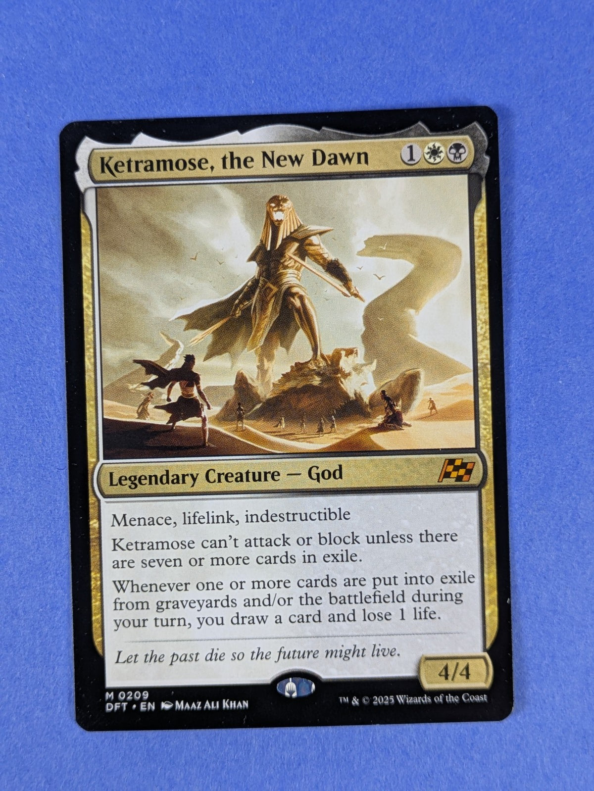 MTG Magic the Gathering: Aetherdrift: Ketramose, the New Dawn #0209 Mythic - NM