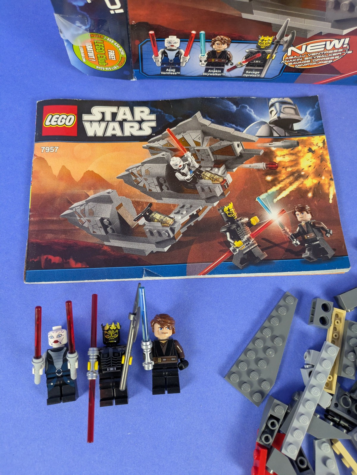 Lego Star Wars: The Clone Wars: Sith Nightspeeder Set 7957 Complet Set