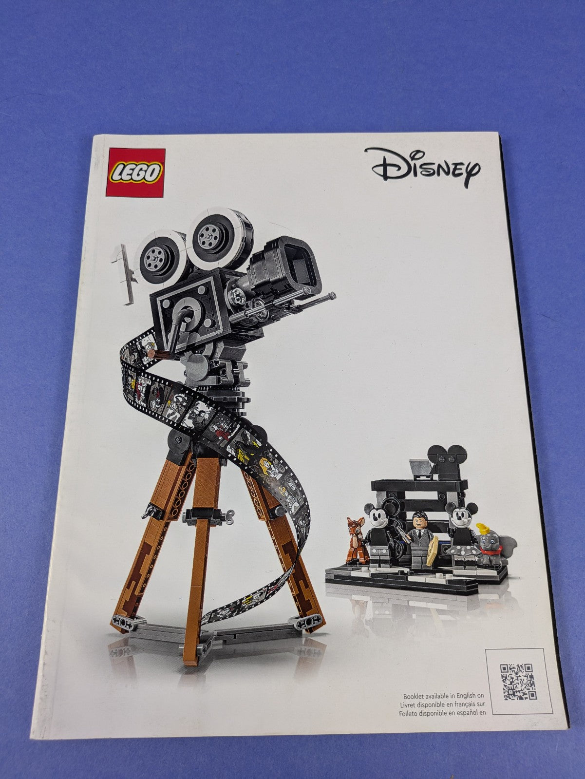 LEGO Disney Walt Disney Tribute Camera 43230 Complete Set Pre-Owned