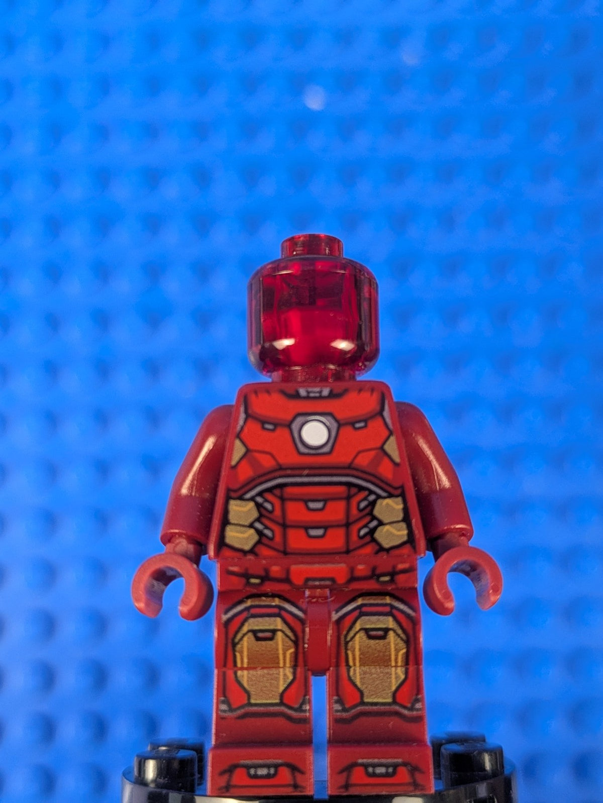 Lego Super Heroes: Iron Man - Silver Hexagon on Chest sh0612 Sets 76166, 242210