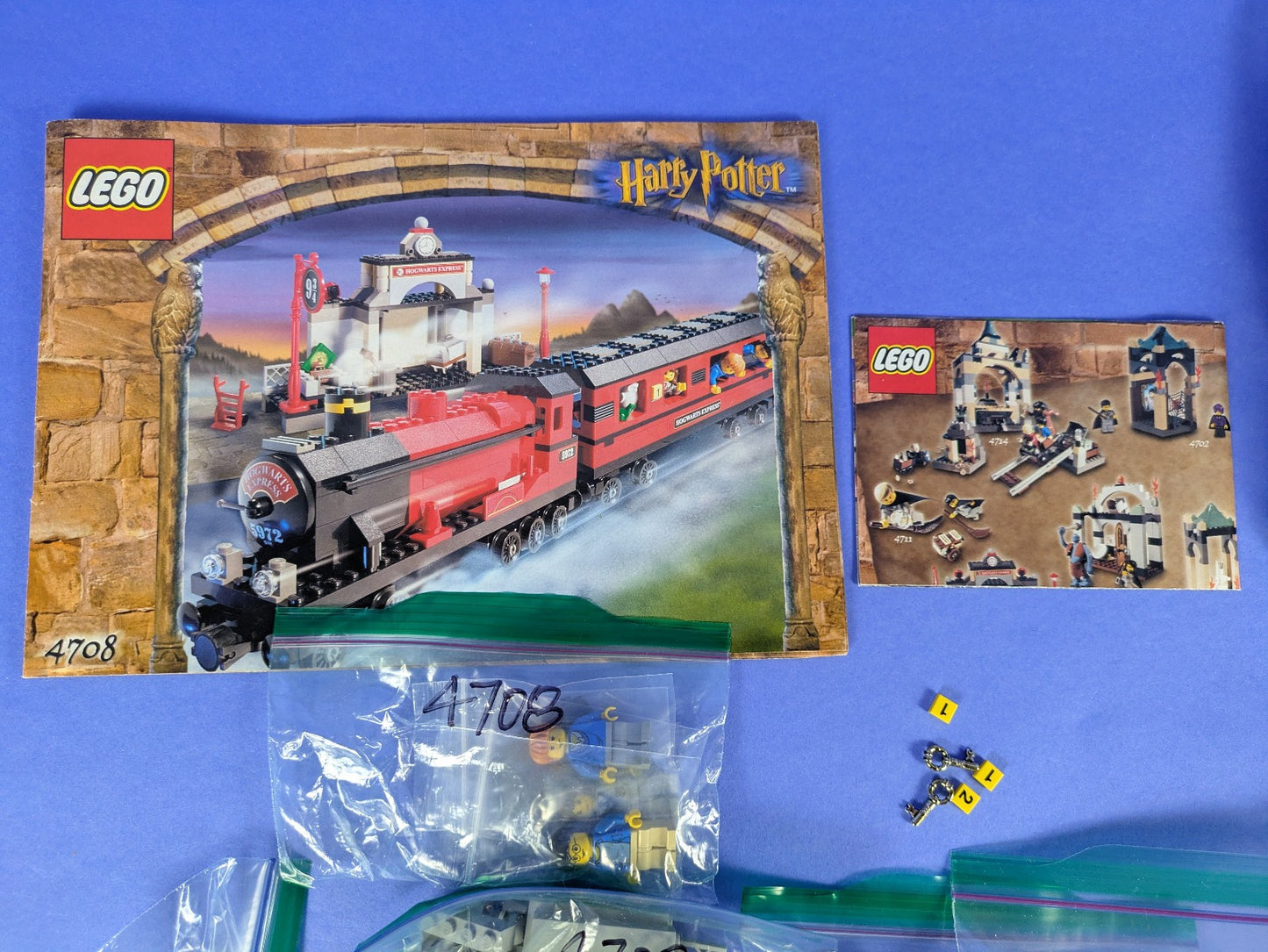 Lego Harry Potter: Hogwarts Express - 1st Edition Set 4708 Complete Set