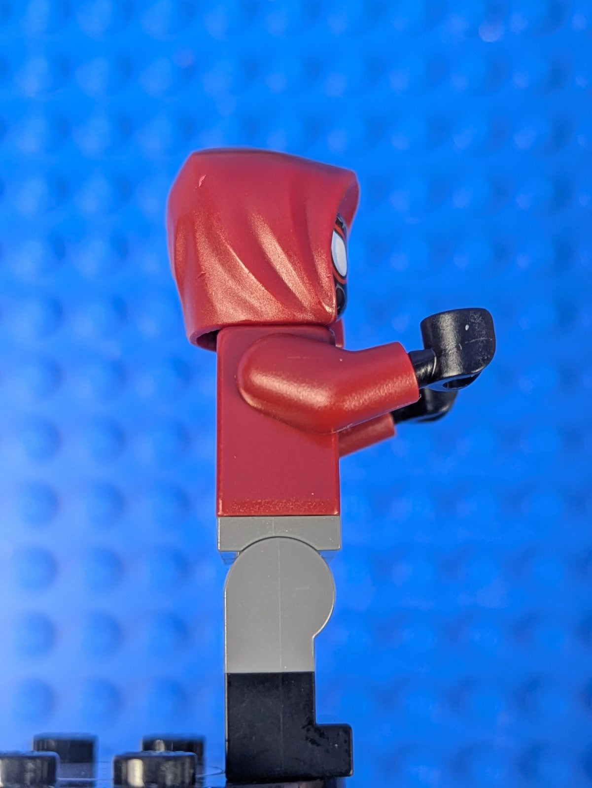 Lego Super Heroes: Spider-Man (Miles Morales) - Dark Red Hood sh0679 Set 76178