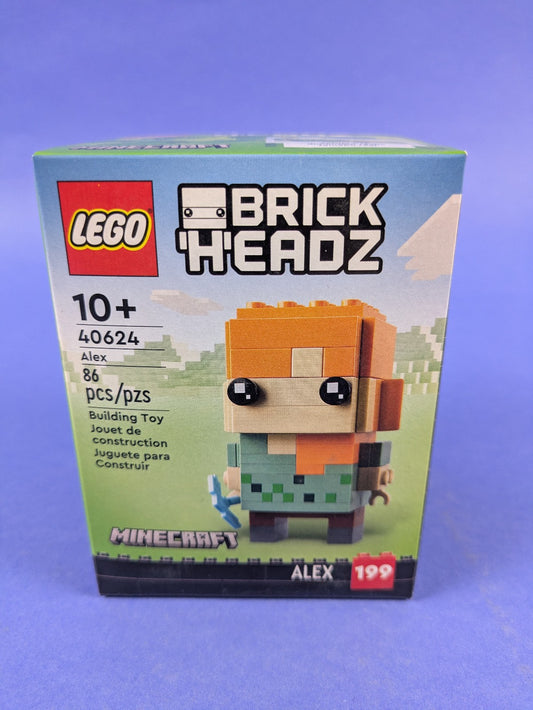 Lego BrickHeadz: Minecraft: Alex Set 40624 BRAND NEW