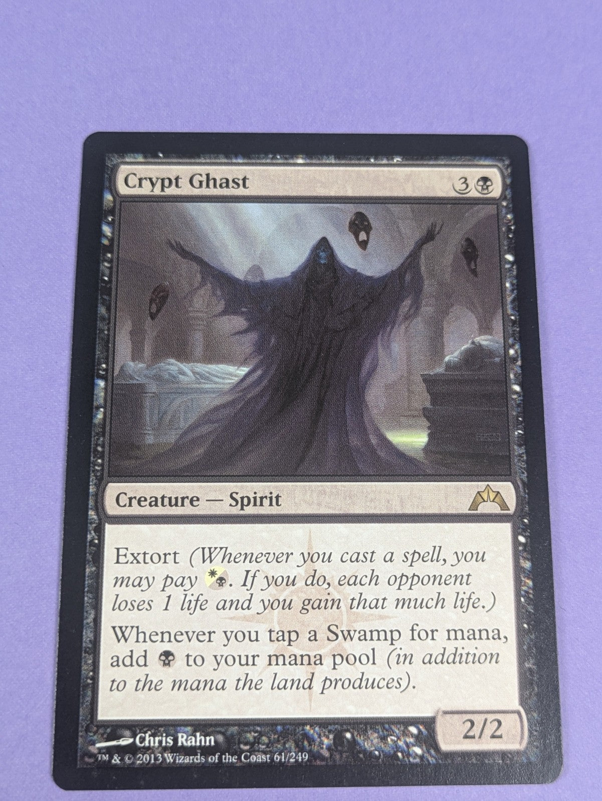 MTG Magic: Gatecrash: Crypt Ghast #61/249 Rare - NM