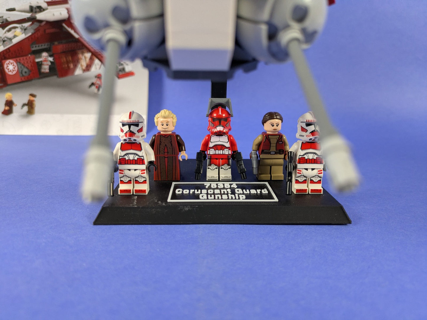 Lego Star Wars: The Clone Wars: Coruscant Guard Gunship Set 75354 Complete Set