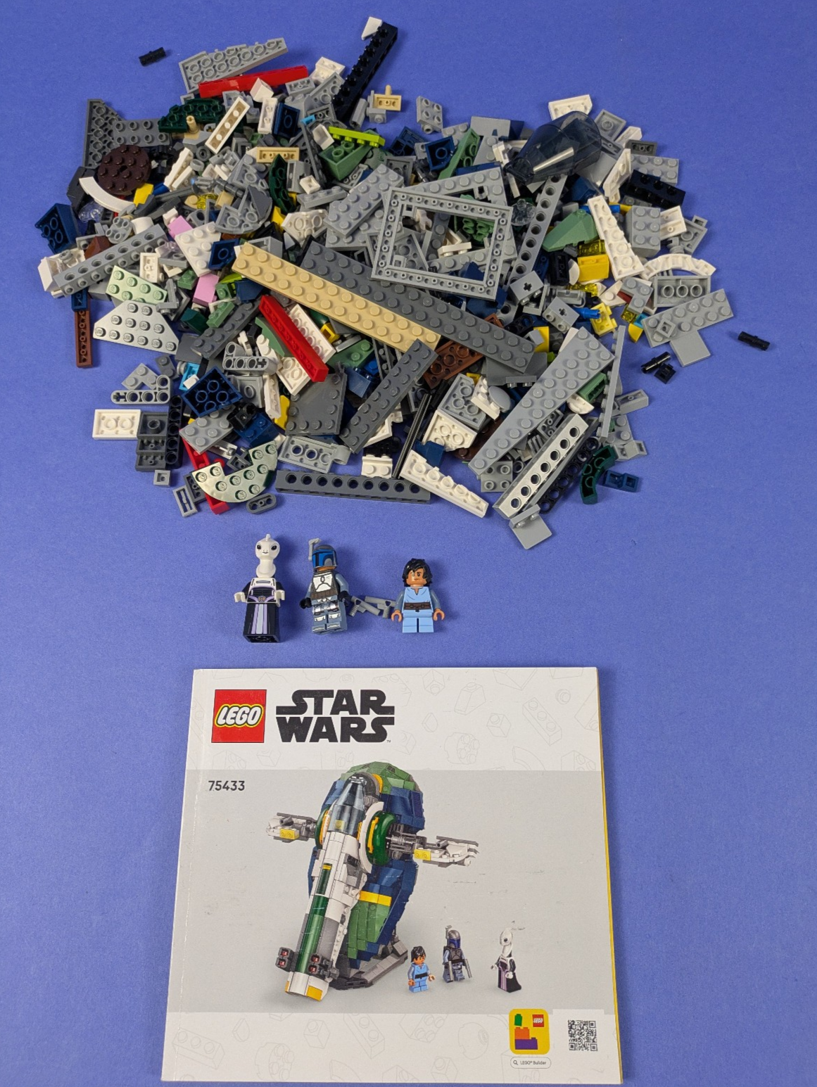 LEGO Star Wars Jango Fett's Starship 75433 Complete Set Pre-Owned