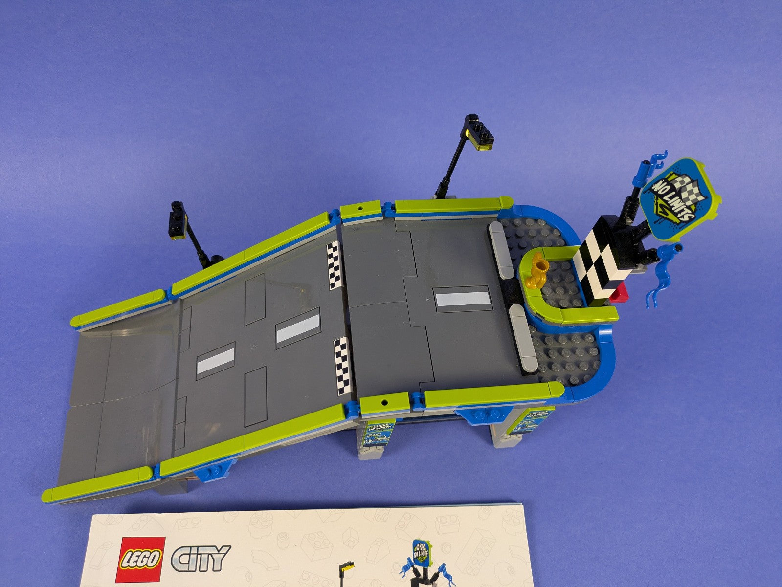Lego Town: City: Race: No Limits: Race Car Ramp Set 60460 Incomplete Set