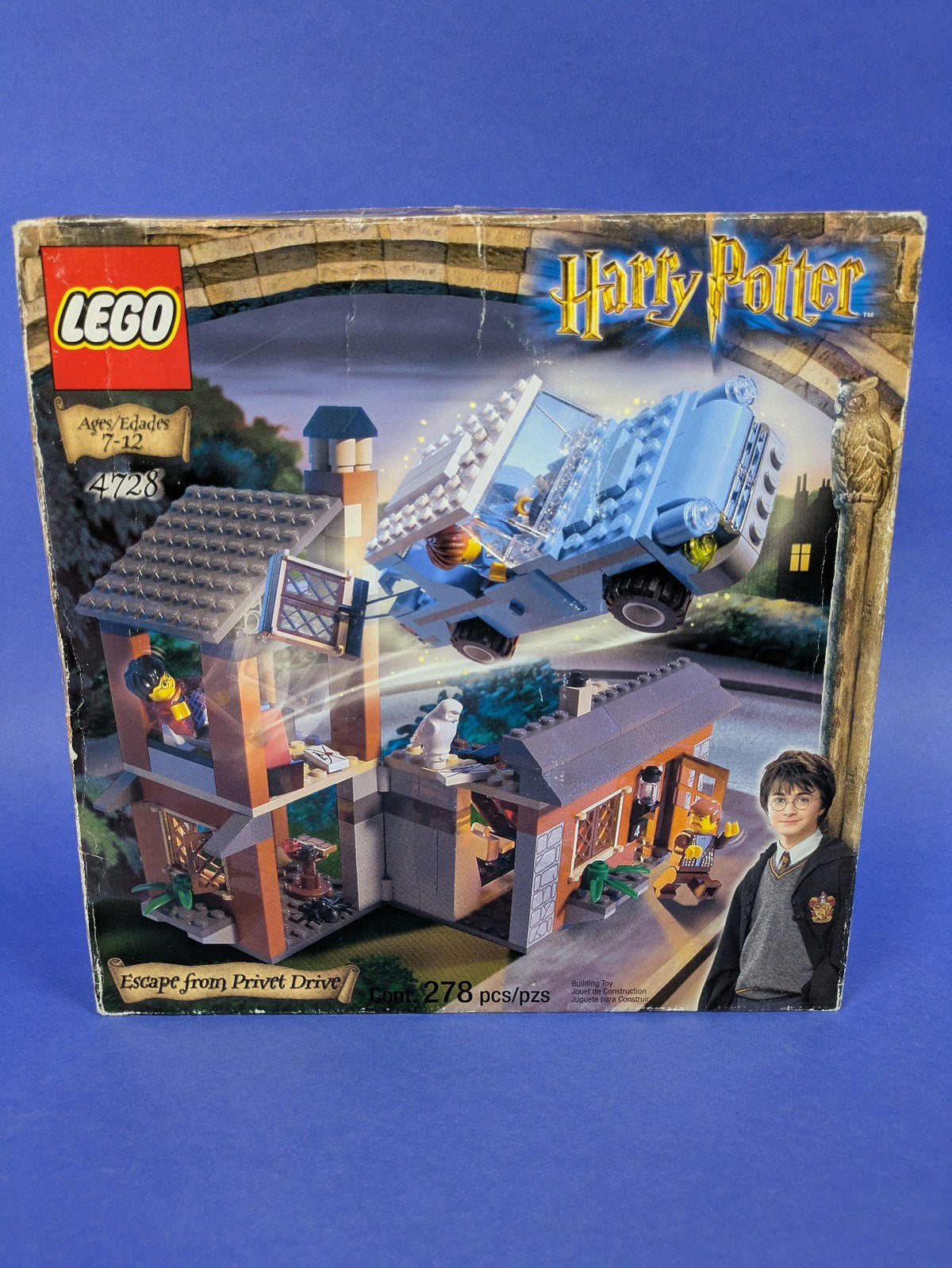 Lego Harry Potter: Escape from Privet Drive Set 4728 Complete Set