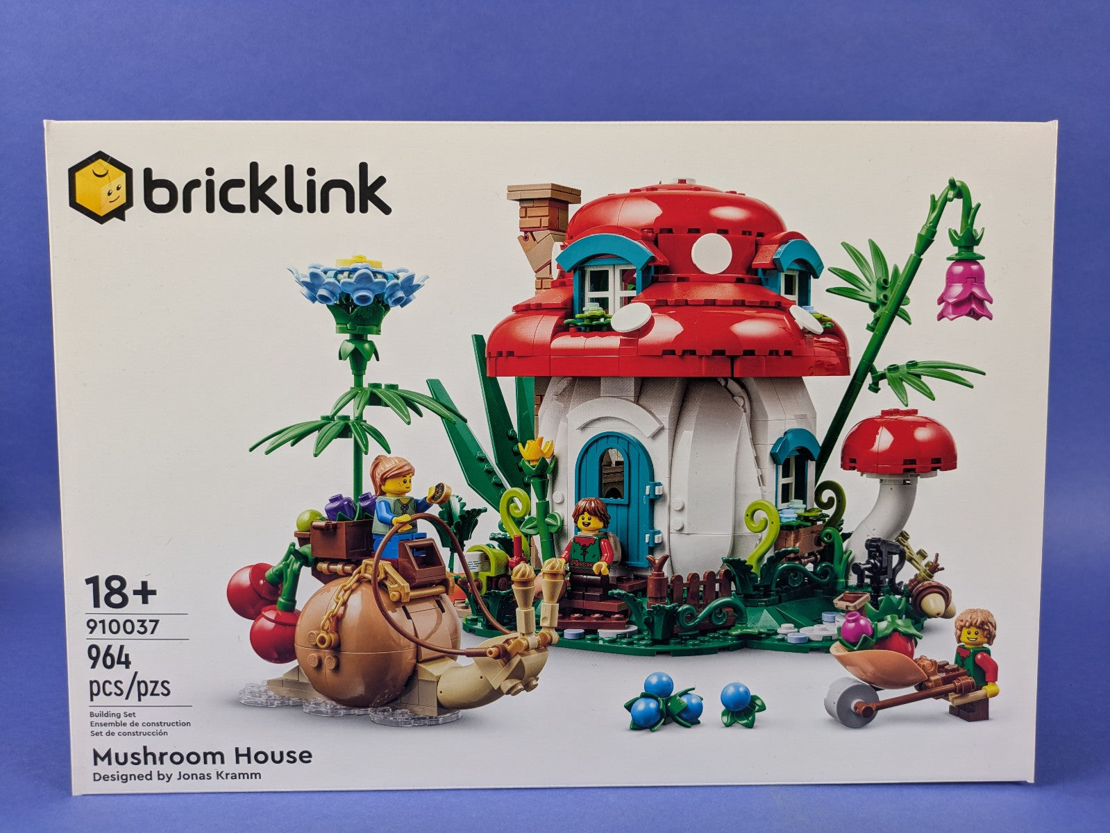 Lego BrickLink Designer Program: Mushroom House Set 910037 BRAND NEW