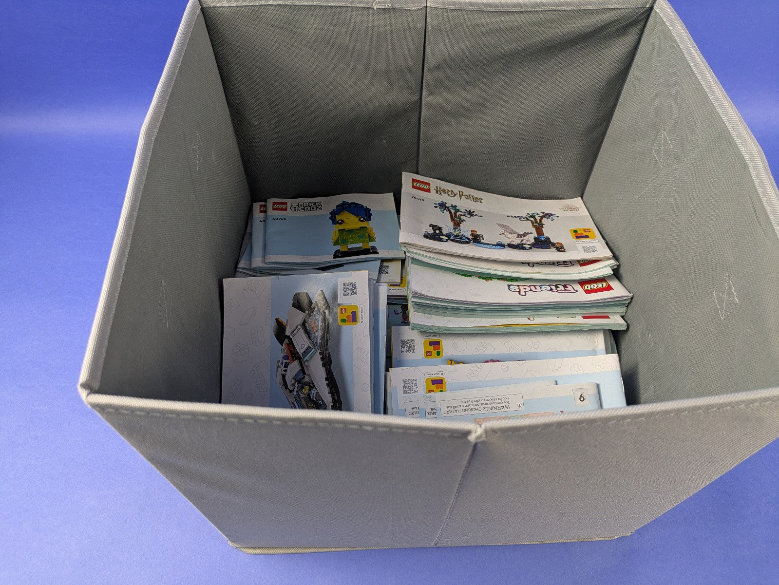 Lego Instruction Manual Bundle: Super Heroes, Harry Potter, City, Friends, etc.