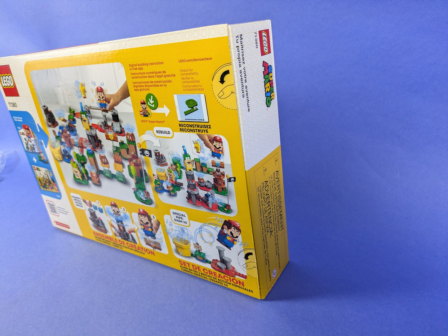 Lego Super Mario: Master Your Adventure - Maker Set 71380 BRAND NEW