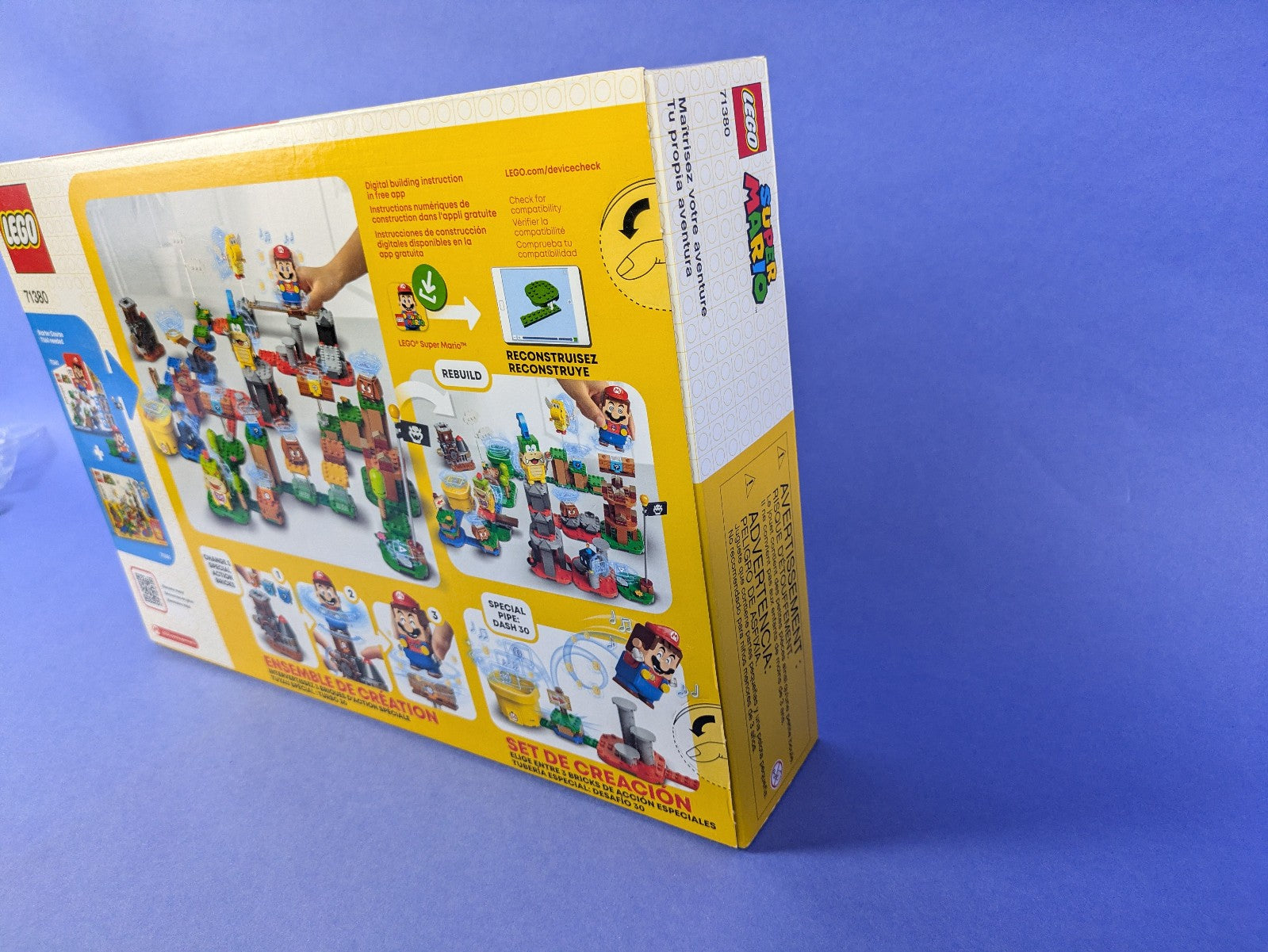 Lego Super Mario: Master Your Adventure - Maker Set 71380 BRAND NEW