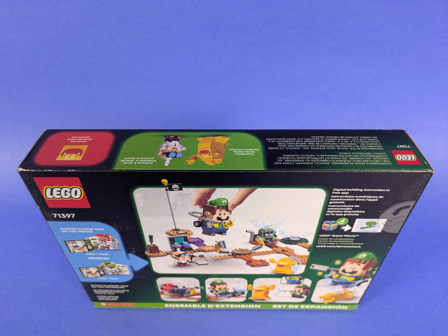 Lego Super Mario: Lab and Poltergust - Expansion Set 71397 - BRAND NEW!