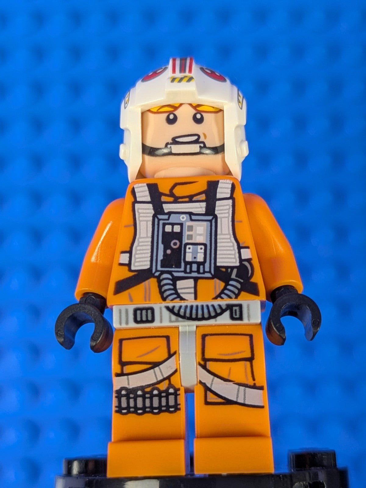 Lego Star Wars: Luke Skywalker (Pilot, Visor Up / Down) sw1139 Set 75313