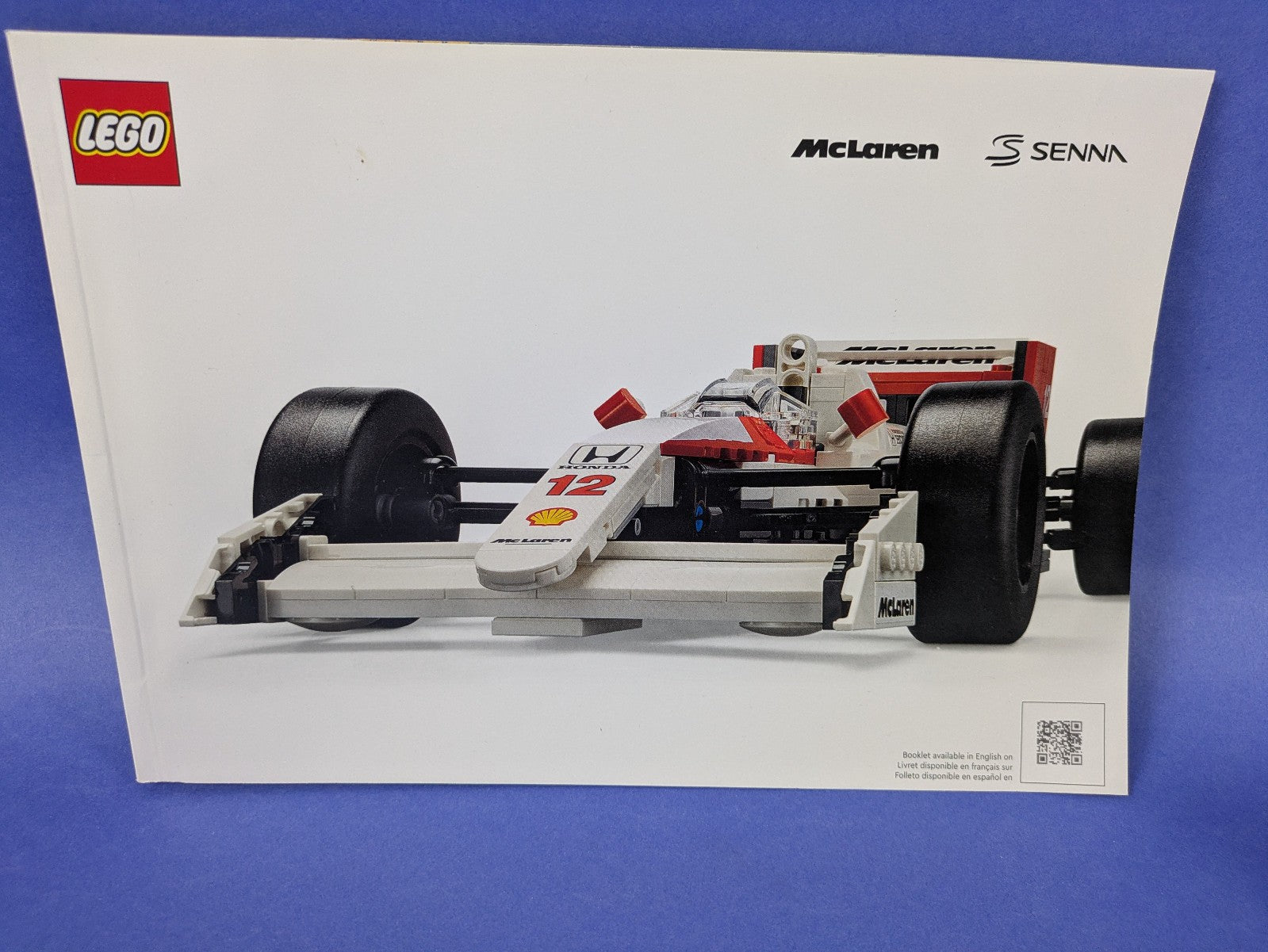 Lego Creator: Race: McLaren MP4/4 & Ayrton Set 10330 Incomplete Set