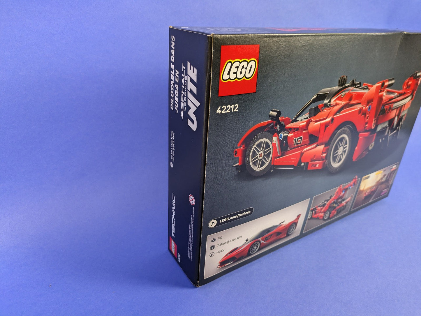 Lego Technic: Model: Race: Ferrari FXX K Set 42212 - BRAND NEW