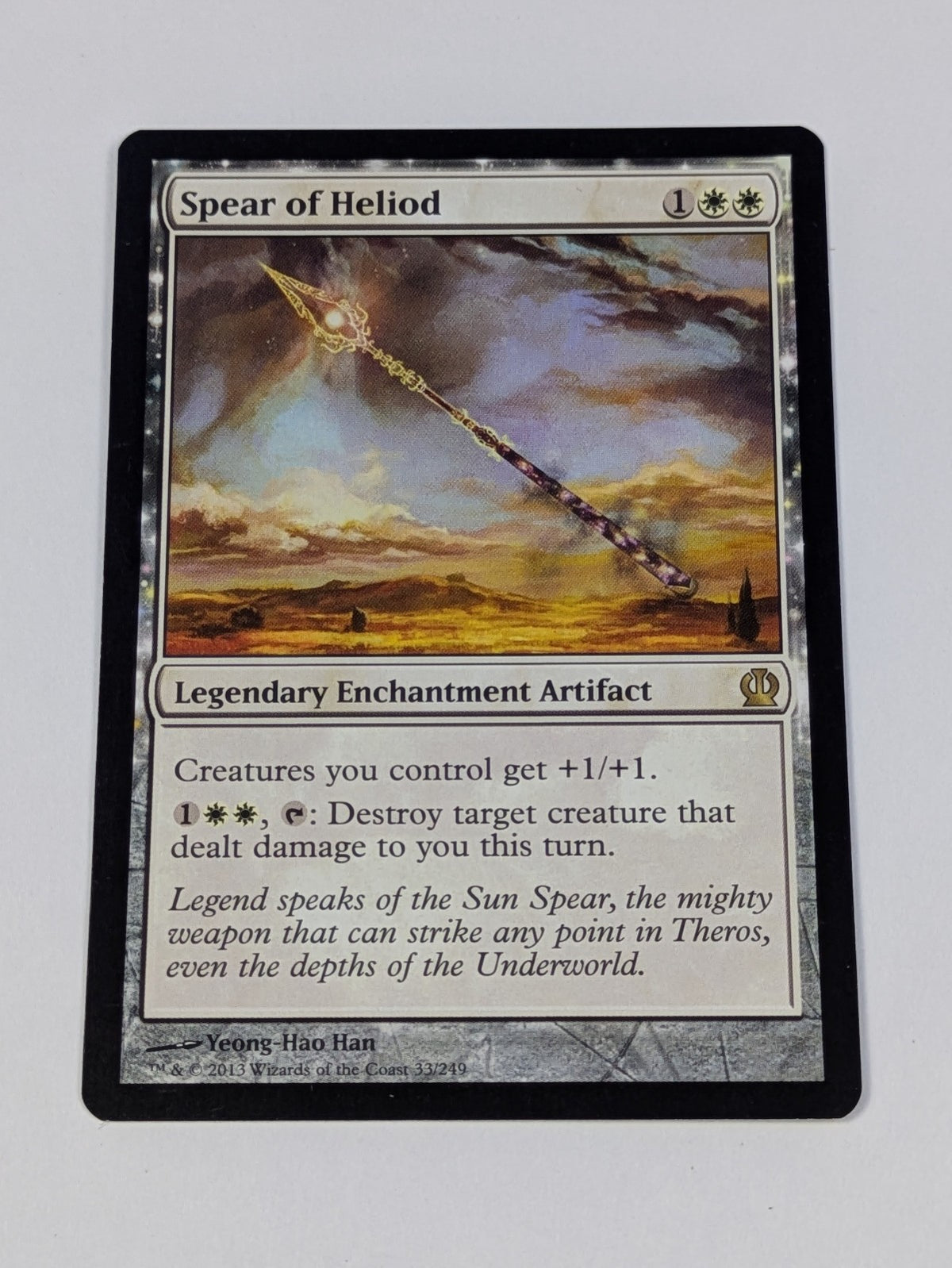 MTG Magic: Theros: Spear of Heliod #33/249 Rare - NM
