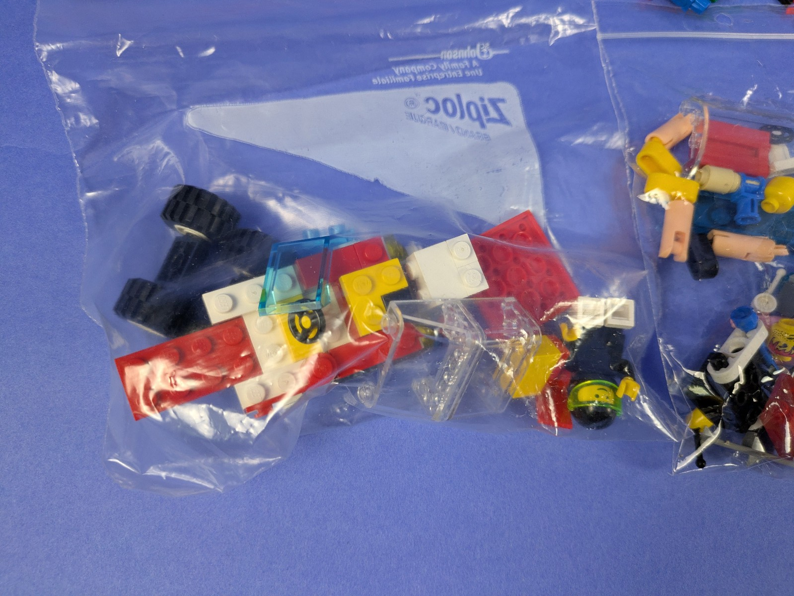 LEGO Assorted Minifigure and Random Parts/Pieces Bundle Lot - 11.9 oz