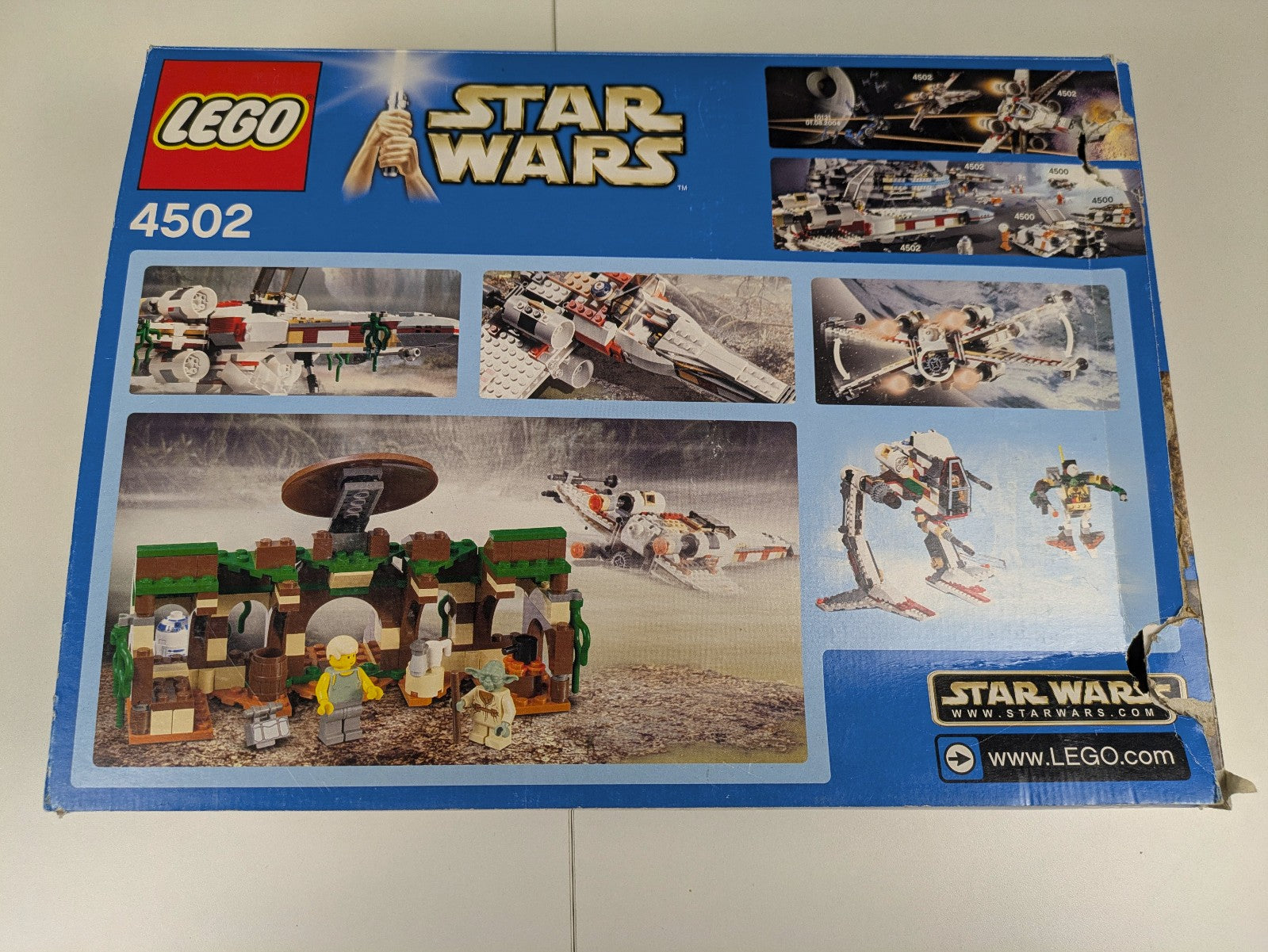 Lego Star Wars: X-wing Fighter (Dagobah), Blue box 4502 (95% Complete)