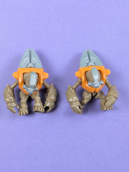 HALO Mega Bloks Heavy Gollum Infinite Razorback Blitz Orange Grunt Figure (2X)