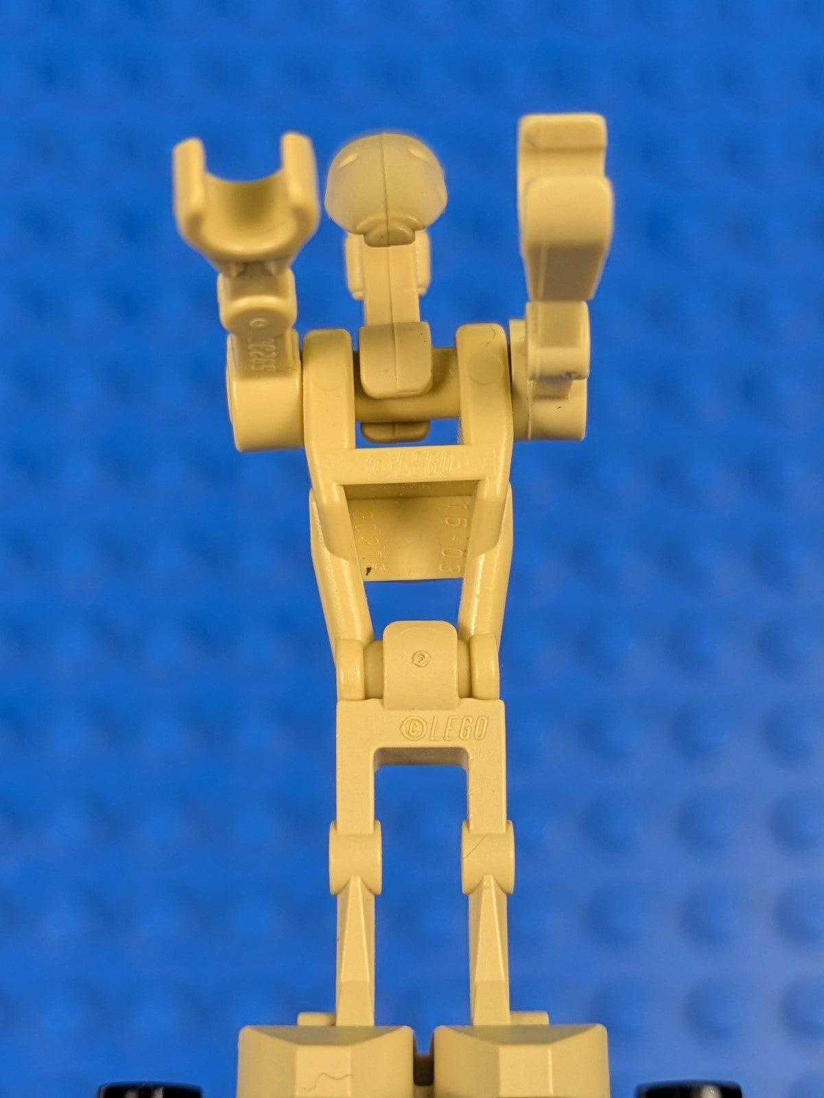 Lego Star Wars: Battle Droid - Tan Angled/Straight Arms sw0001c Sets 7662, 9515