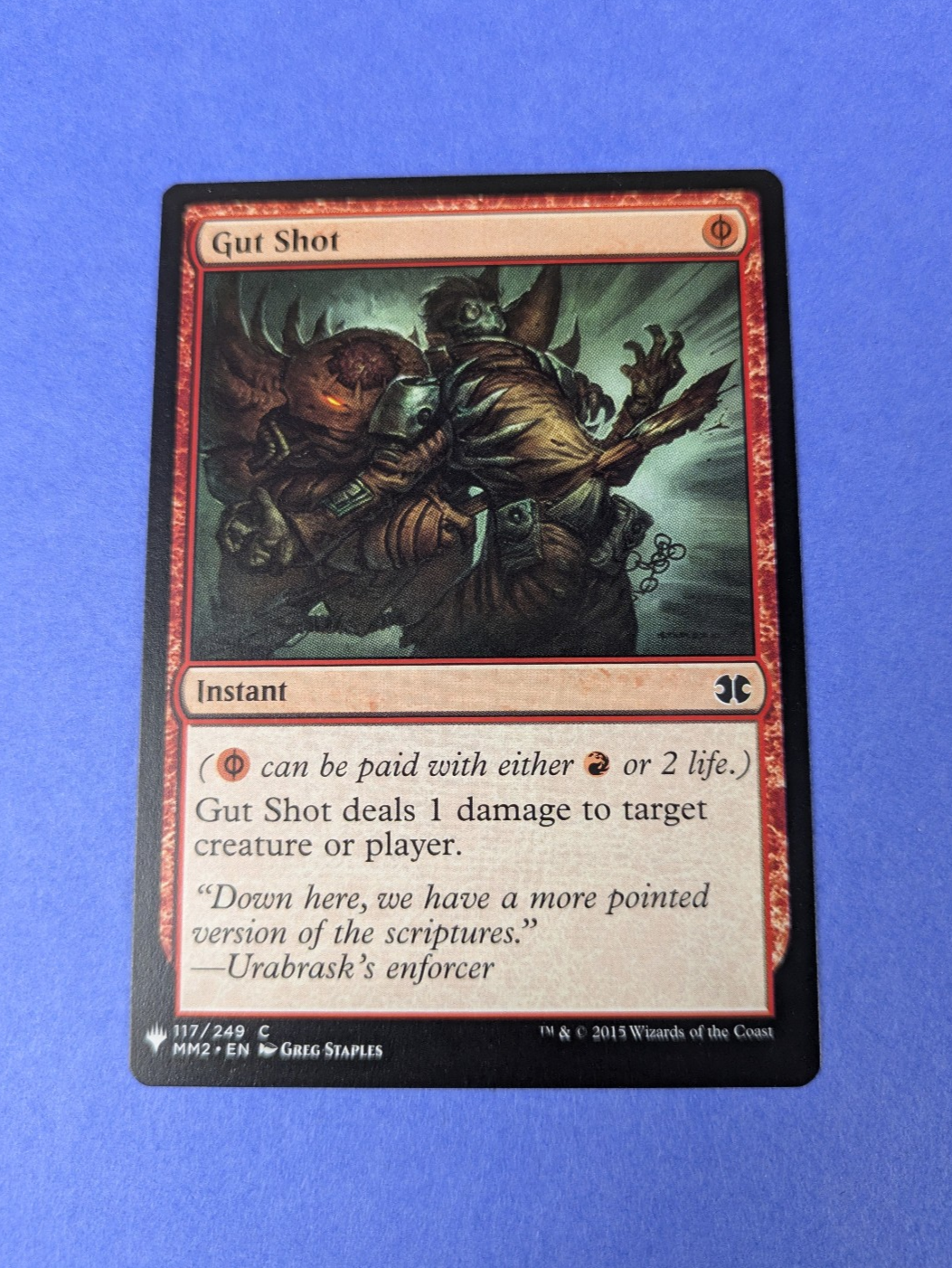MTG Magic: The List: Gut Shot Reprint #117/249 Common - NM