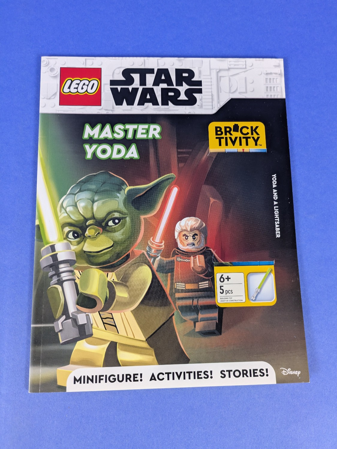 Lego Star Wars: Activity Book:Star Wars - Master Yoda Set b25sw06 No Minifigure
