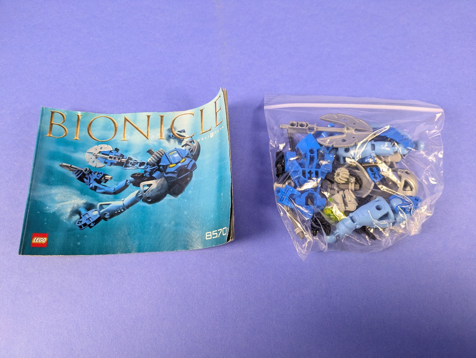 Lego BIONICLE: Toa Nuva: Toa Nuva Kit Set K8572-1 8572 8568 8566 8567 8571 8570